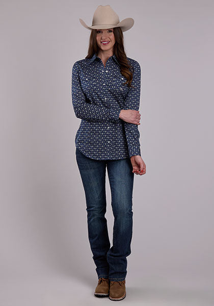 Roper Womens 03-050-0225-1102 Blue - view 2