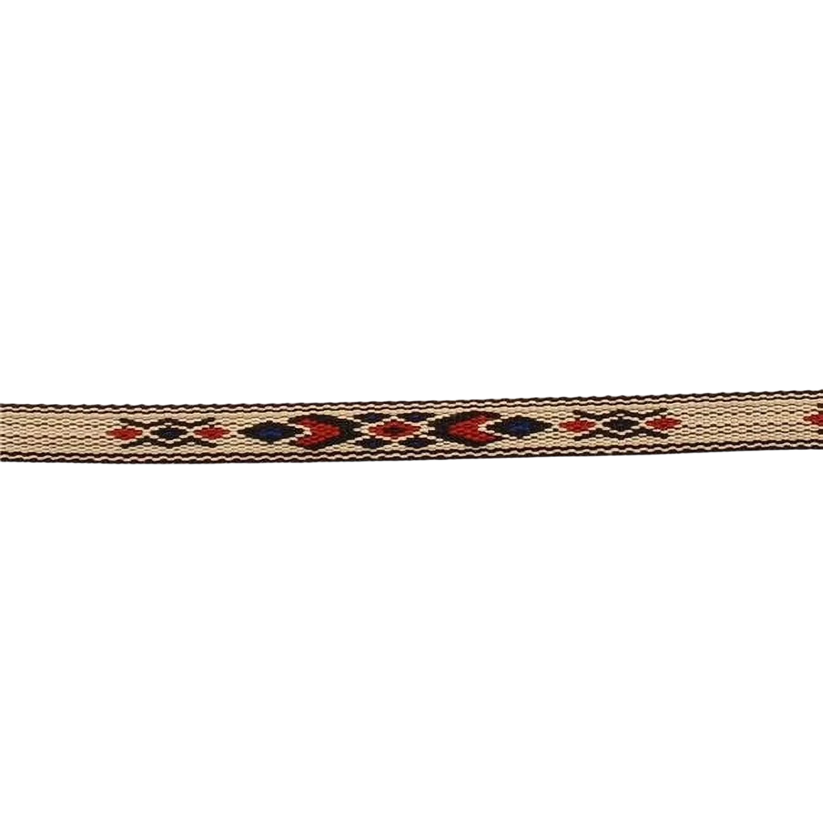 Black tassel ribbed hat band with multicolor accents, designed for Western hats by M&F Hat Bands.