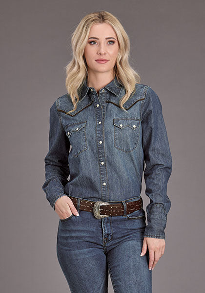 Stetson Womens 11-050-0594-2077 Blue - view 1