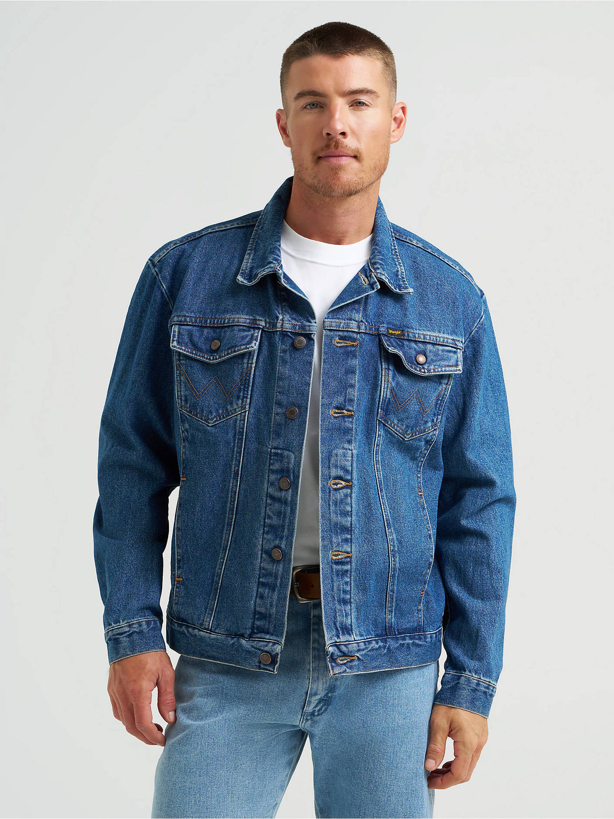 Wrangler Mens Stonewash 112335728 - view 1