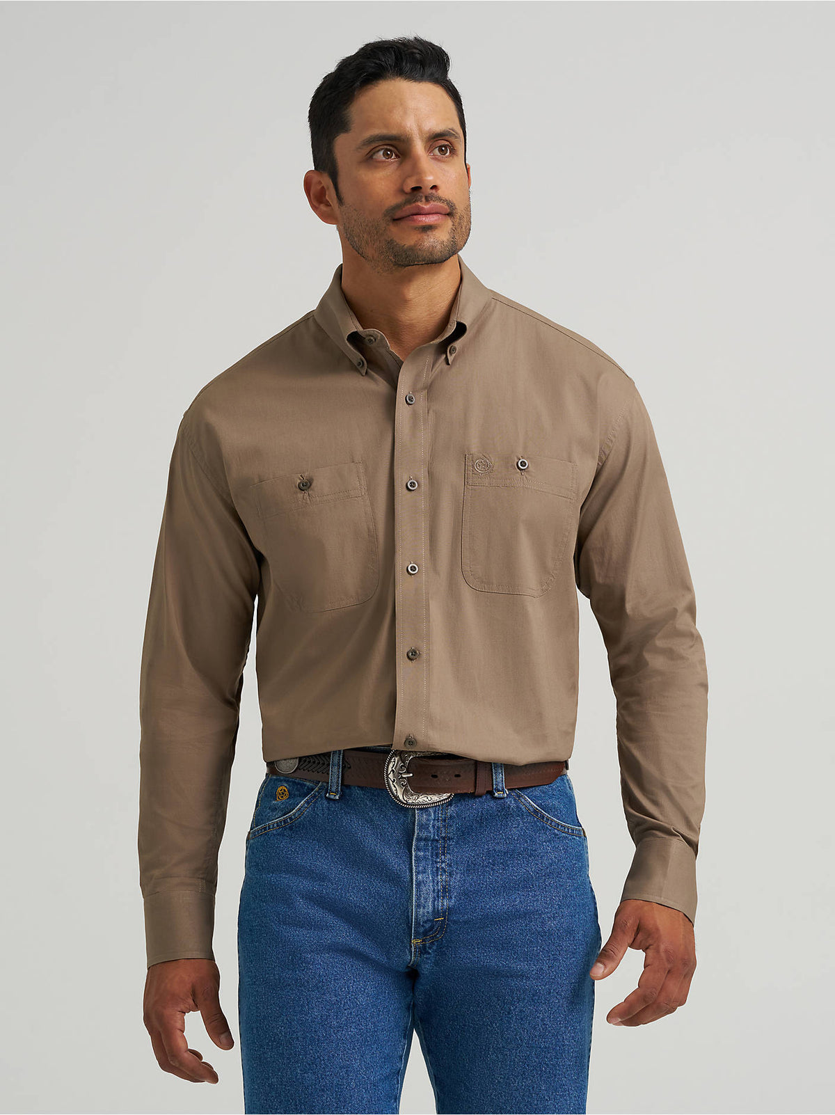 Wrangler Mens Tan 112368207 - view 1