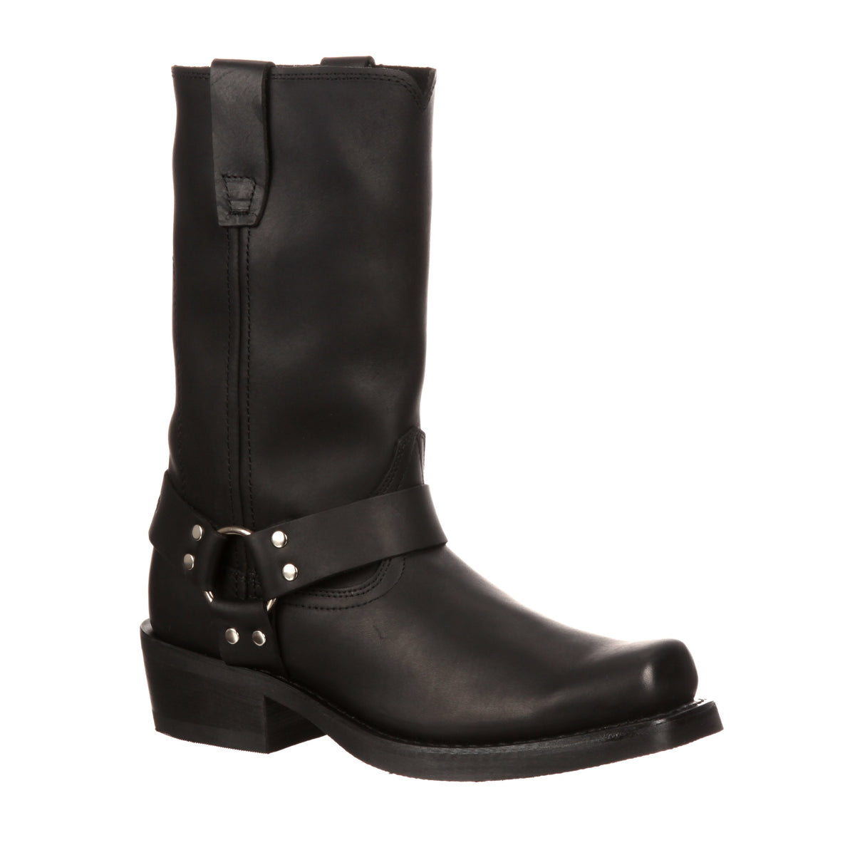 Durango Women's Harness Boot, Black – 3-4 front
