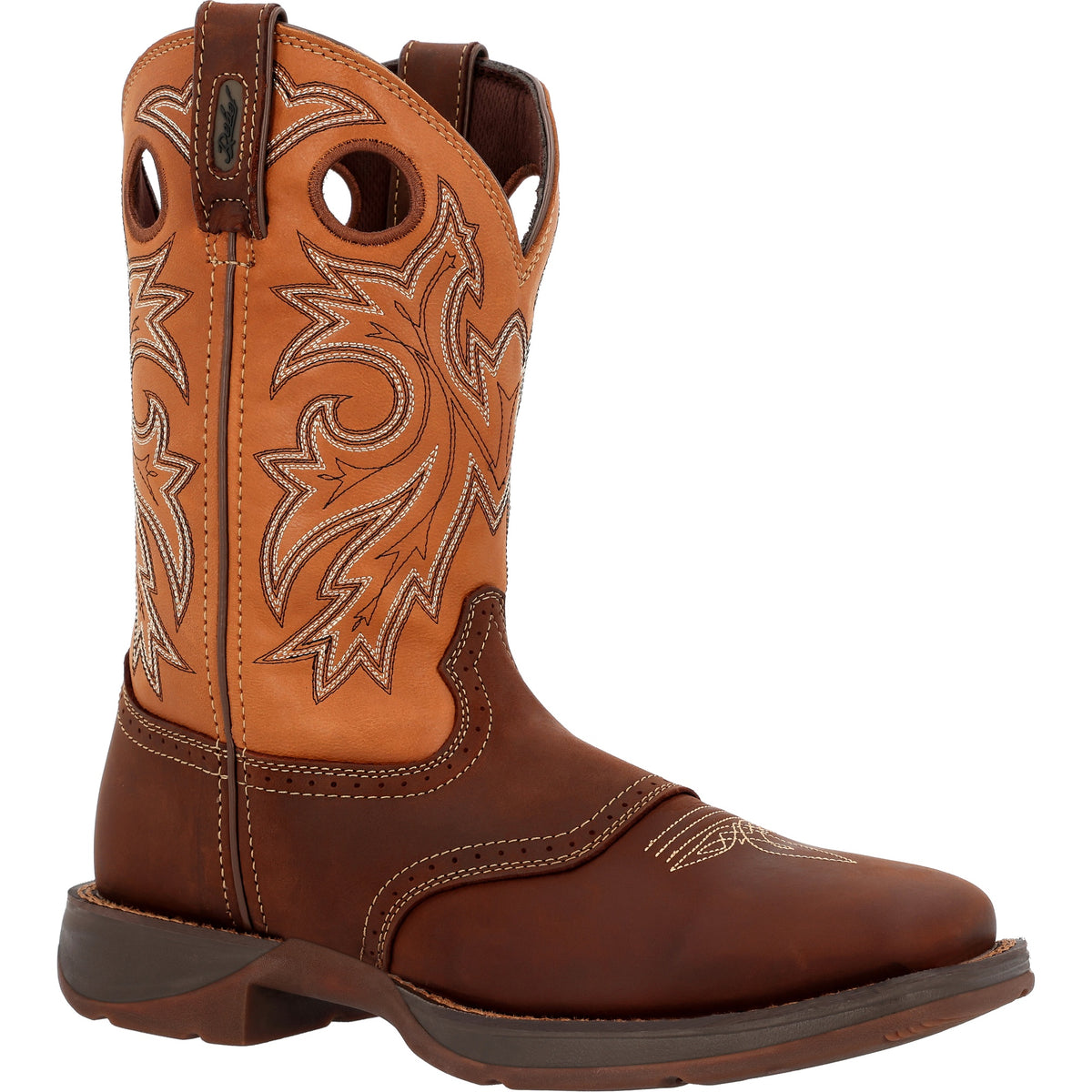 Durango Men's Rebel 'Saddle Up' Western Boot – 3-4 front