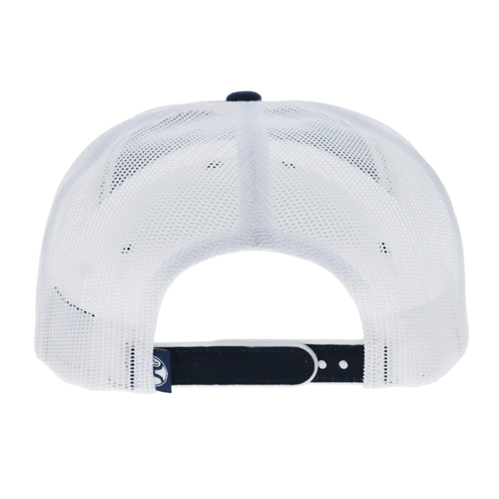 Hooey OG Trucker Hat, Charcoal/White – back