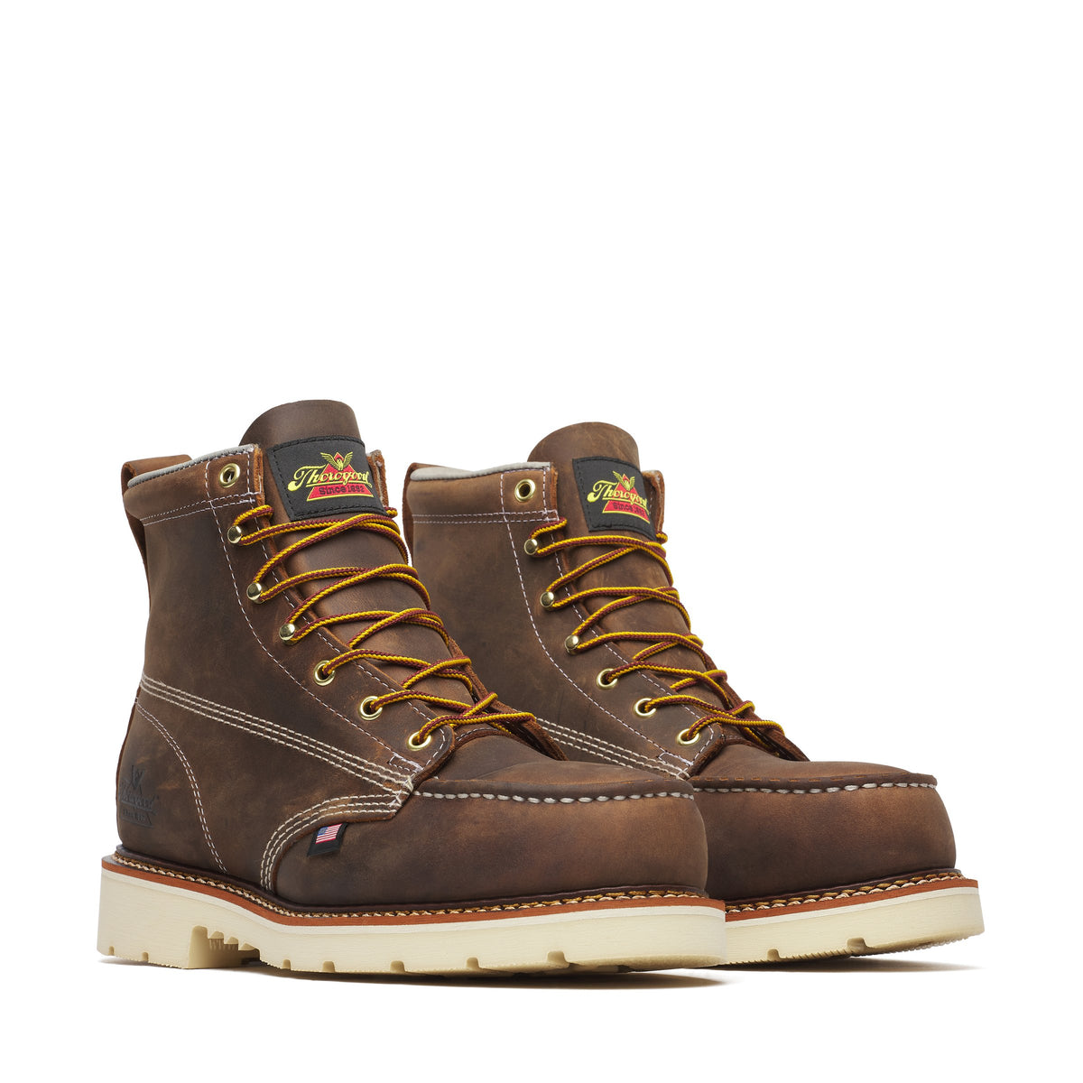 Thorogood American Heritage 6" Steel Toe Moc Toe Work Boot 804-4375