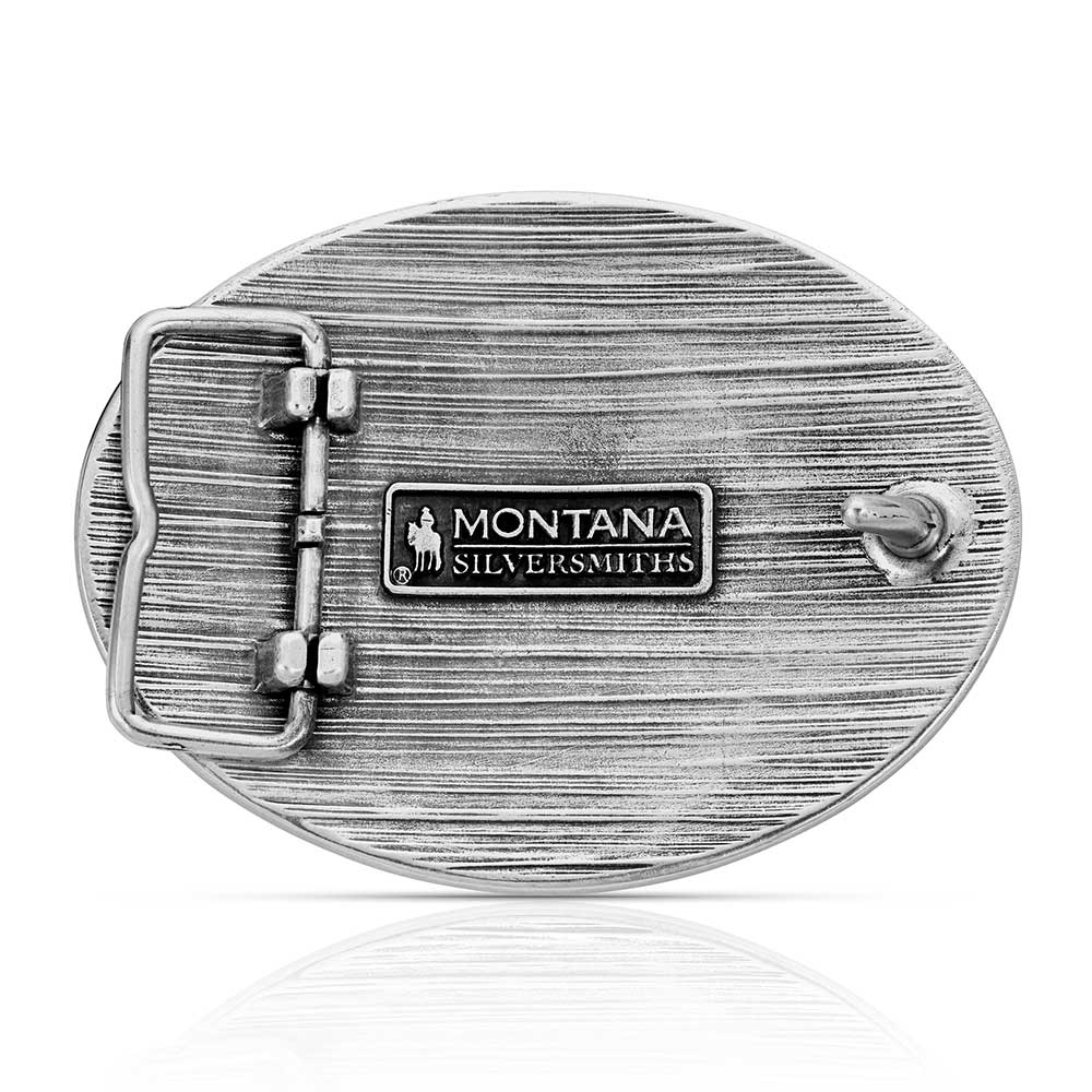 Montana Silversmiths Buffalo Ridge Buckle