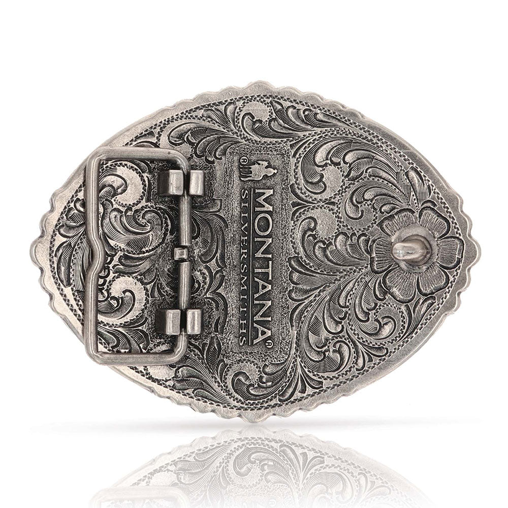 Montana Silversmiths Pain Is Temporary Bull Riding Attitude Buckle
