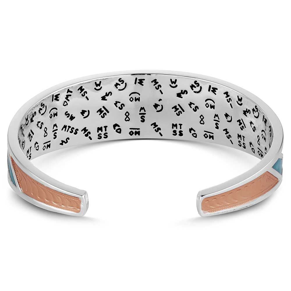 Montana Silversmiths Tulsa Time Cuff Bracelet