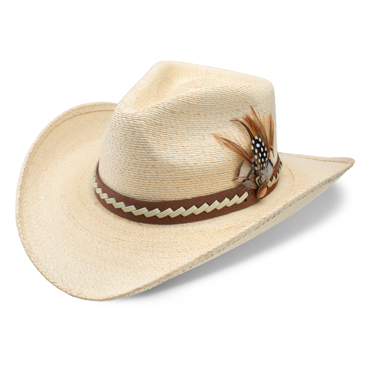 Charlie 1 Horse Women's Lainey Wilson Road Runner Straw Cowboy Hat - Toasted - view 1