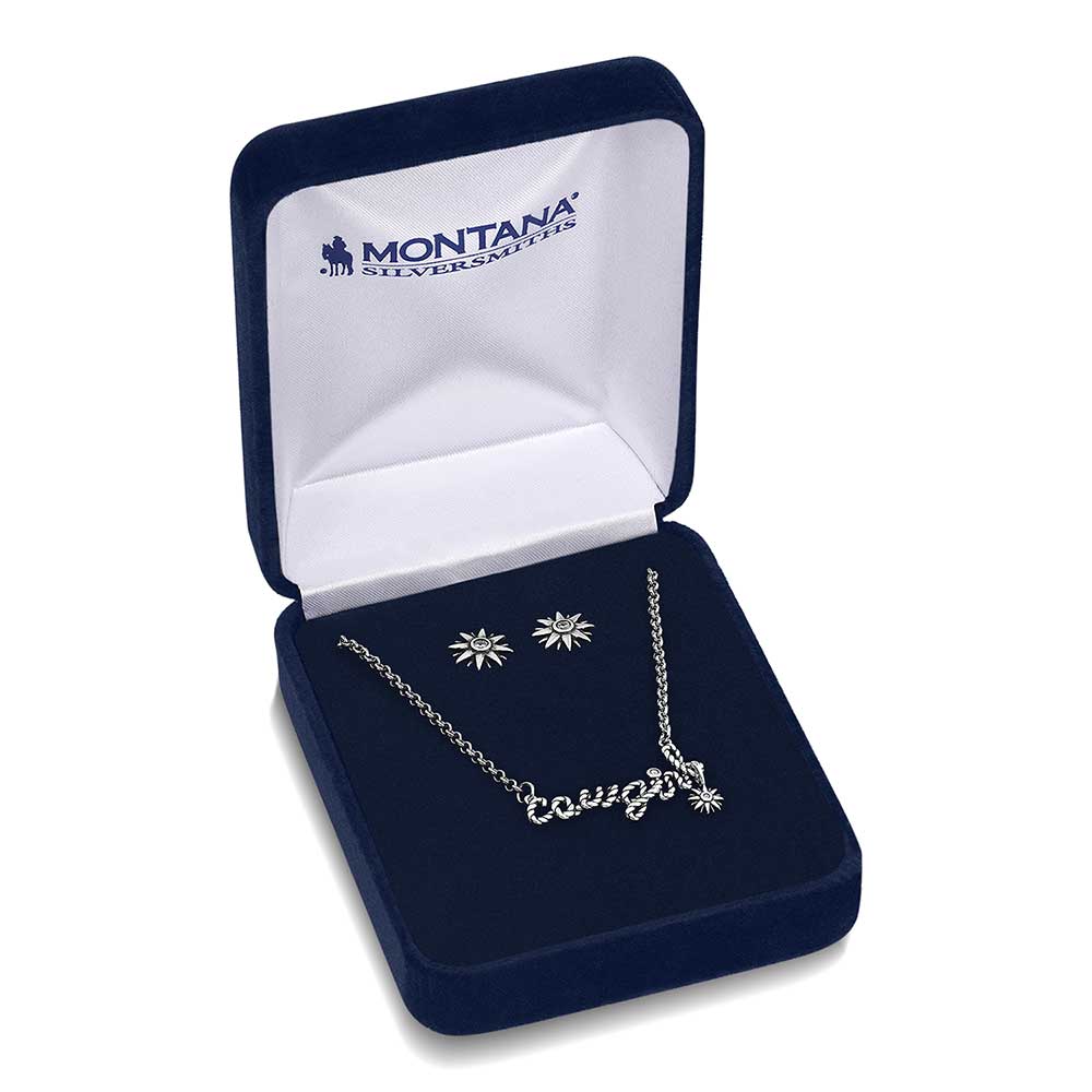 Montana Silversmiths For the Cowgirls Jewelry Set