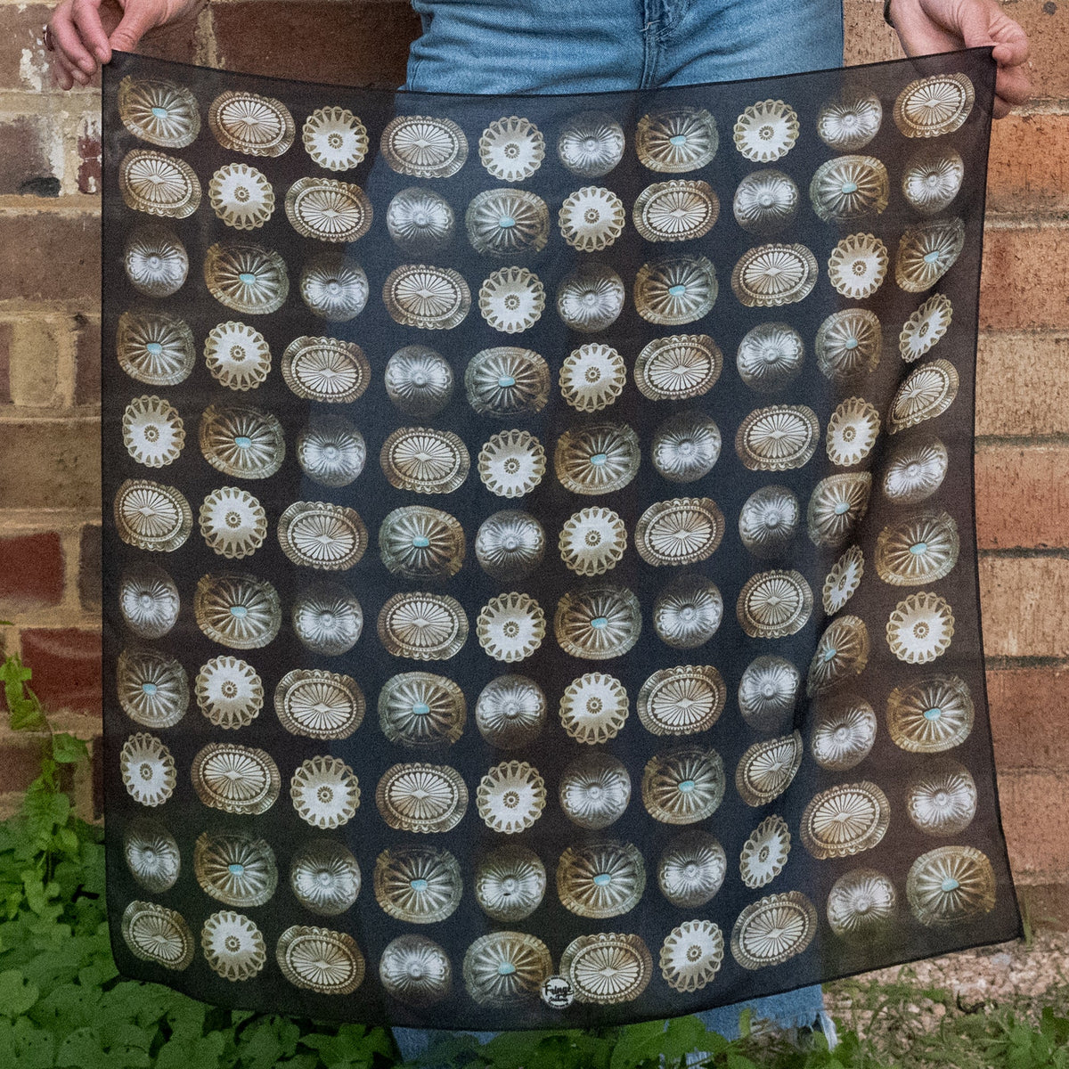 Big Concho - Bandana - Black
