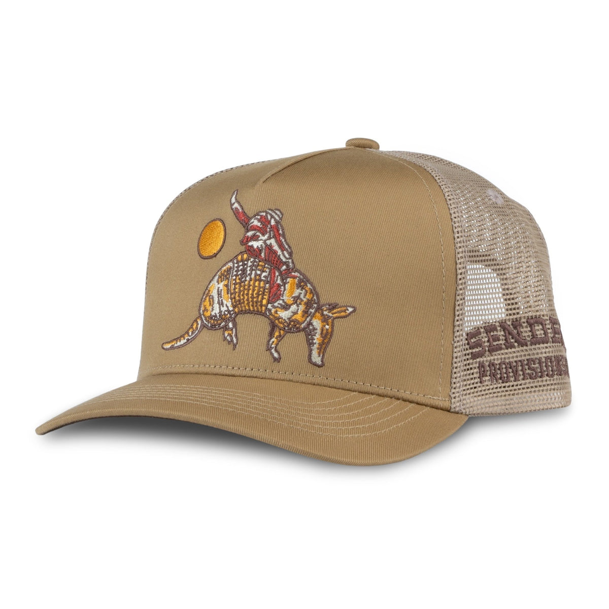 Sendero Provisions Co. Armadillo Rodeo Hat - Tan - angled view