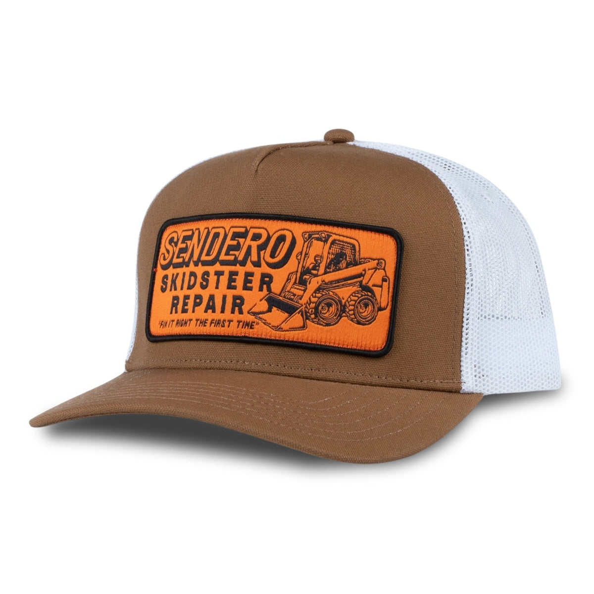 Sendero Provisions Co. Skidsteer Repair Hat - Camel - angled view