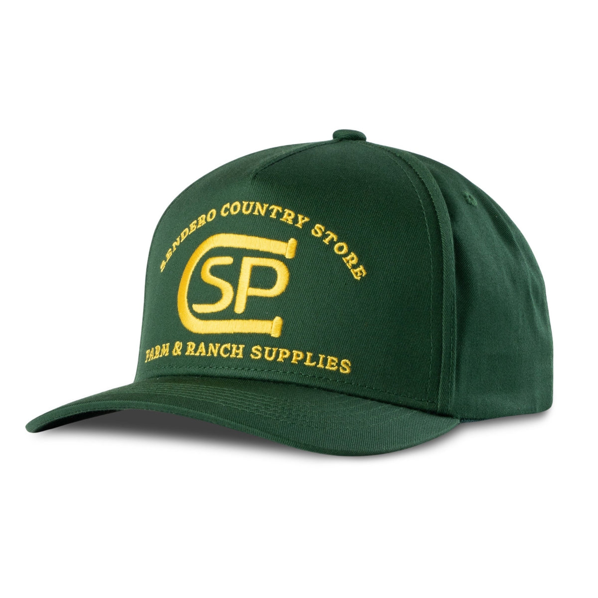 Sendero Provisions Co. Ranch Supplies Hat - Green - angled view