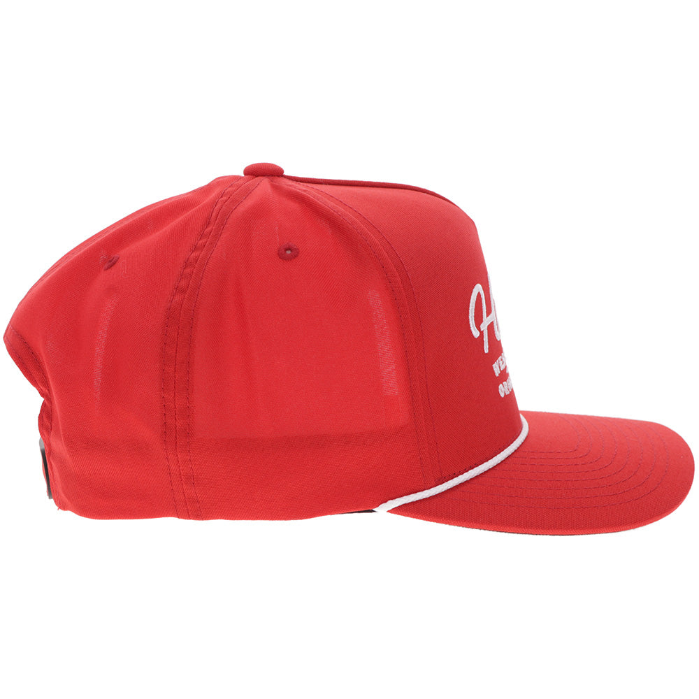 Hooey OG Trucker Hat, Red – side, other