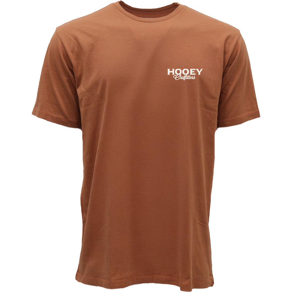 Hooey Youth Toller Outfitters T-Shirt, Rust – front
