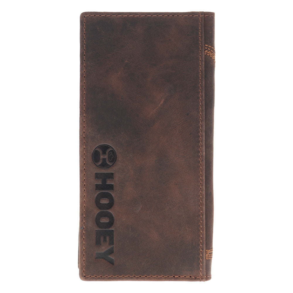 Hooey Men's Wyatt Rodeo Wallet, Brown – back