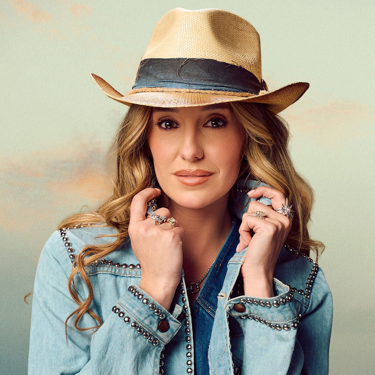 Charlie 1 Horse Women's Lainey Wilson Laredo Straw Cowboy Hat - Sweated - view 8