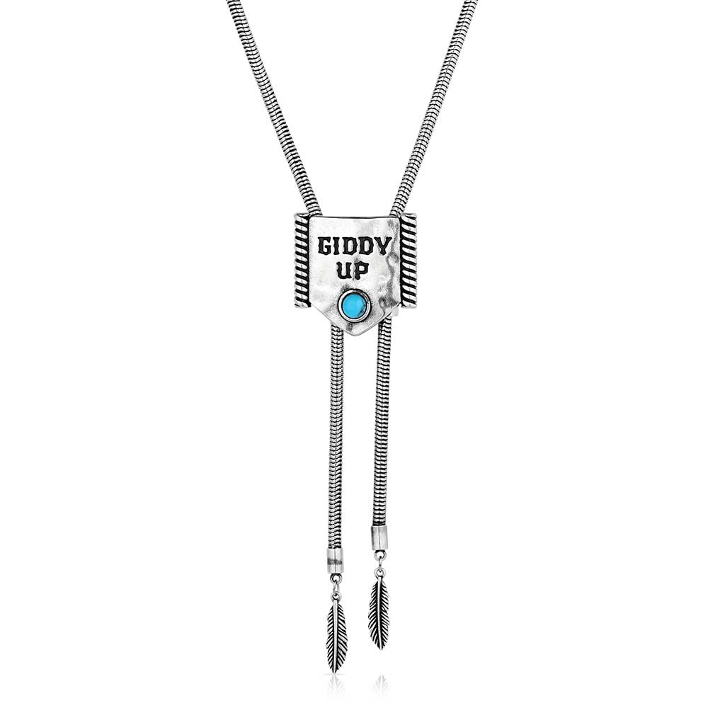Montana Silversmiths Giddy Up Bolo Necklace