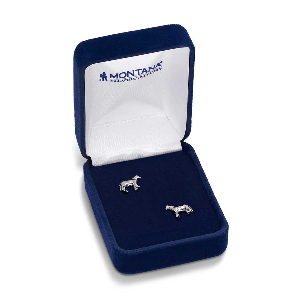 Montana Silversmiths Quarter Horse Earrings