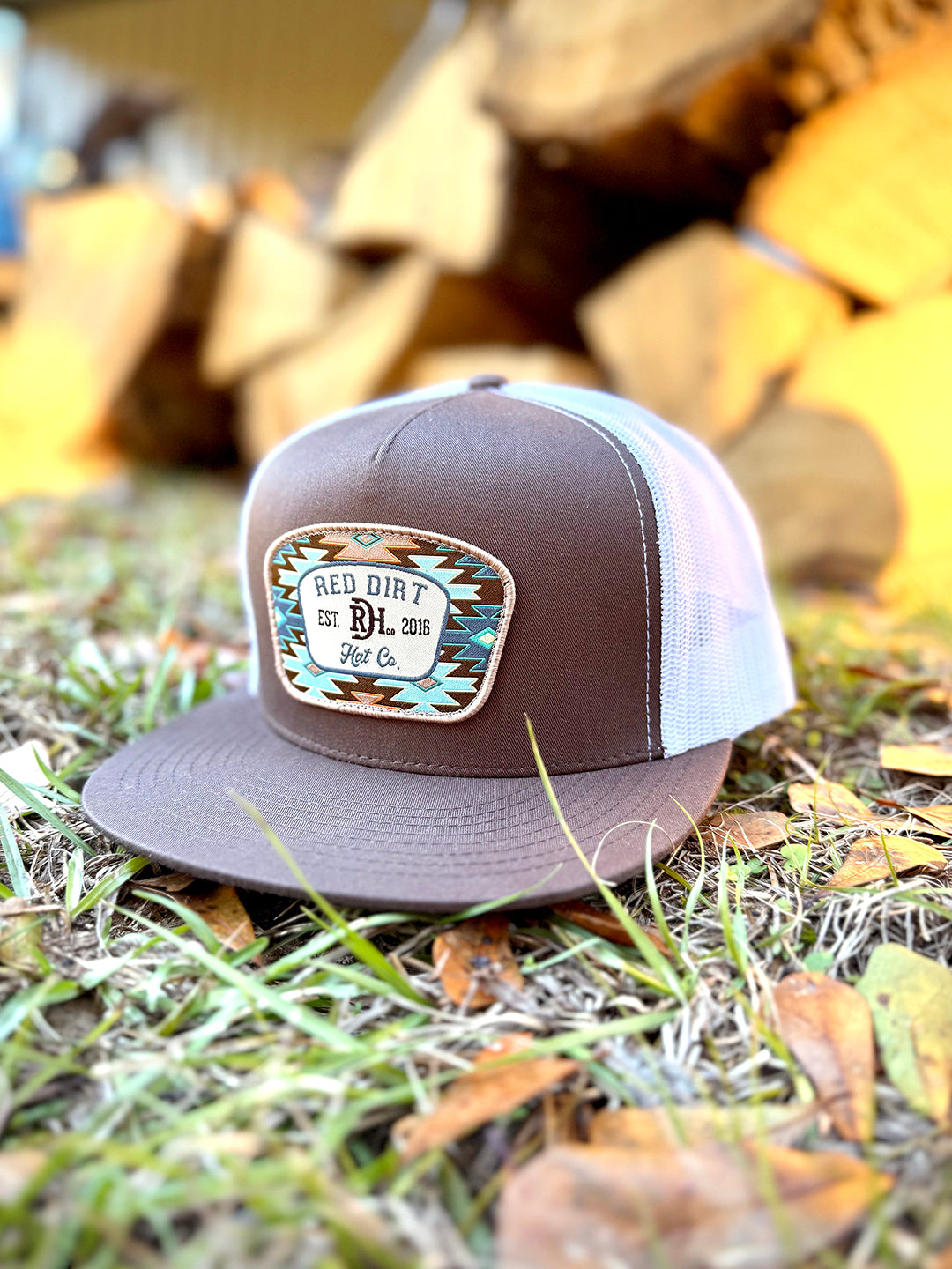 Red Dirt Hat Co. Aztec Jango cap, side view