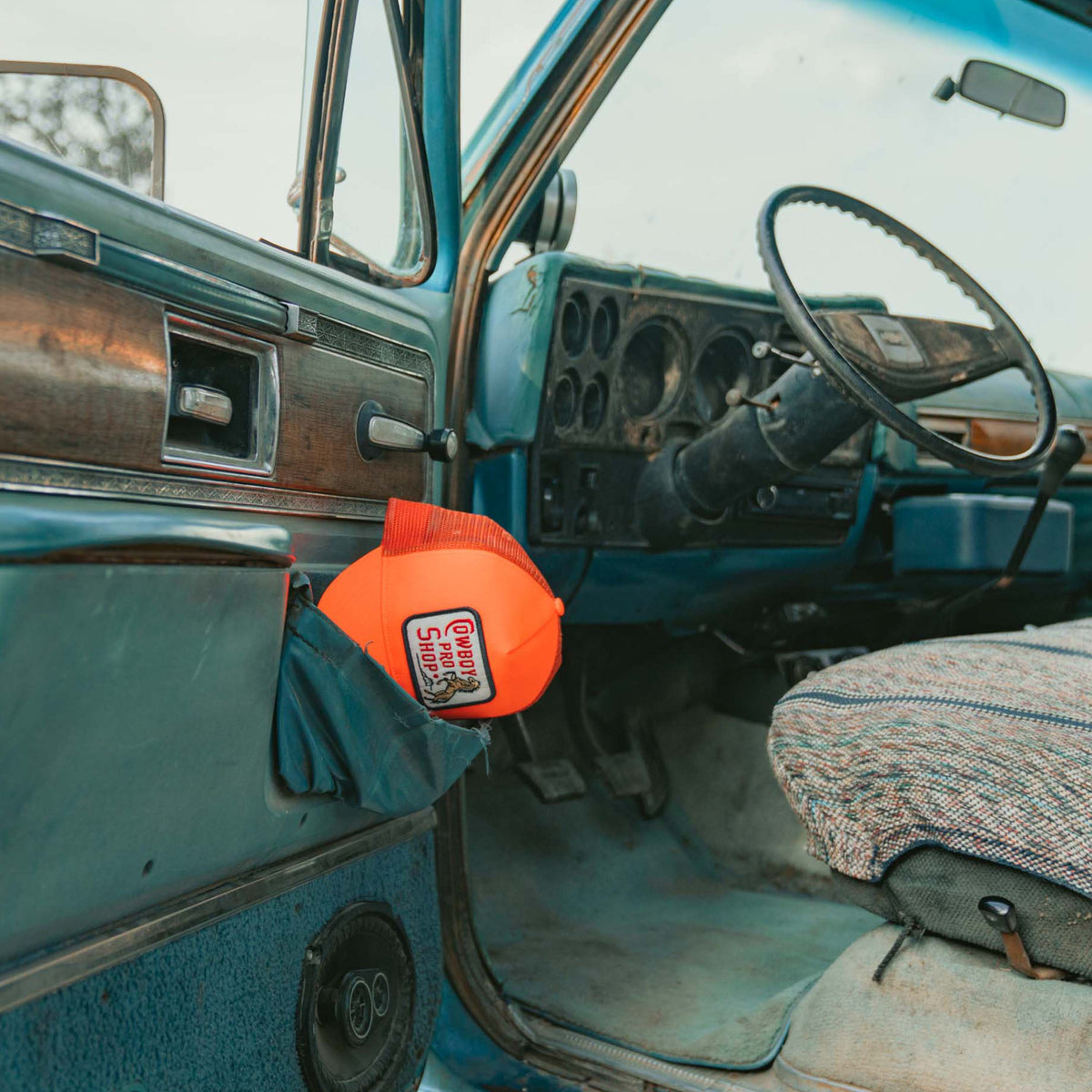 Sendero Provisions Co. Cowboy Pro Shop Hat - Orange - lifestyle