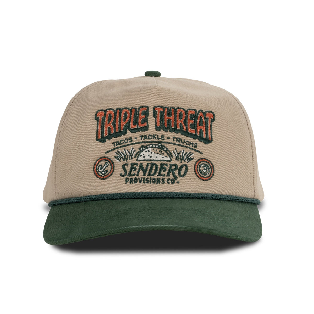 Sendero Provisions Co. Triple Threat Hat - Tan - front