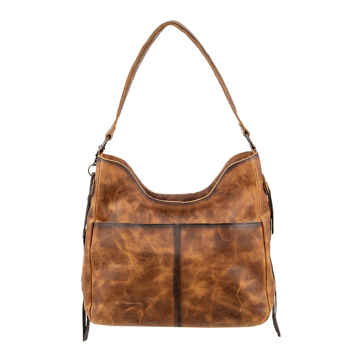 STS Ranchwear Women's Guadalupe Cowhide Hobo Bag – back