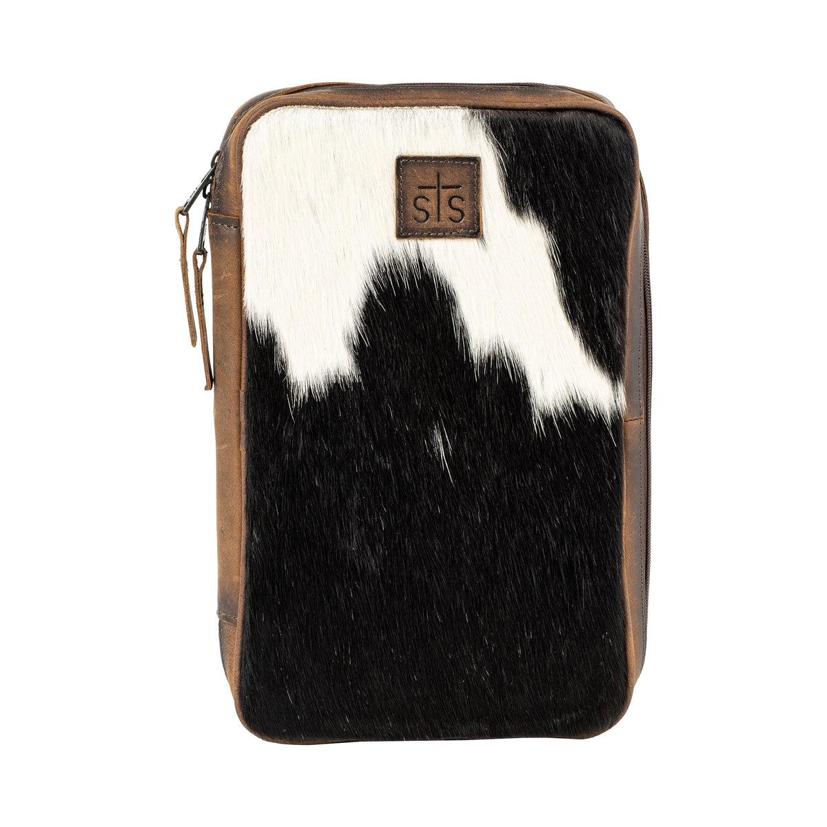 STS Ranchwear Women's Cowhide Squash Jewelry Case – front
