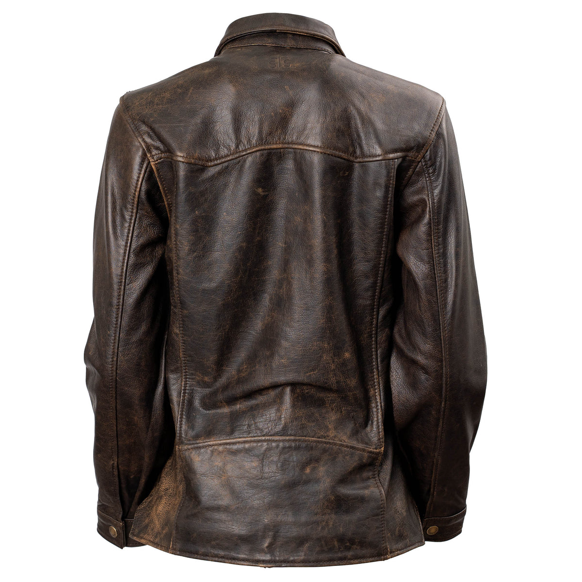 STS Ranchwear Women's Rancher Leather Jacket, Antique Bronze – back