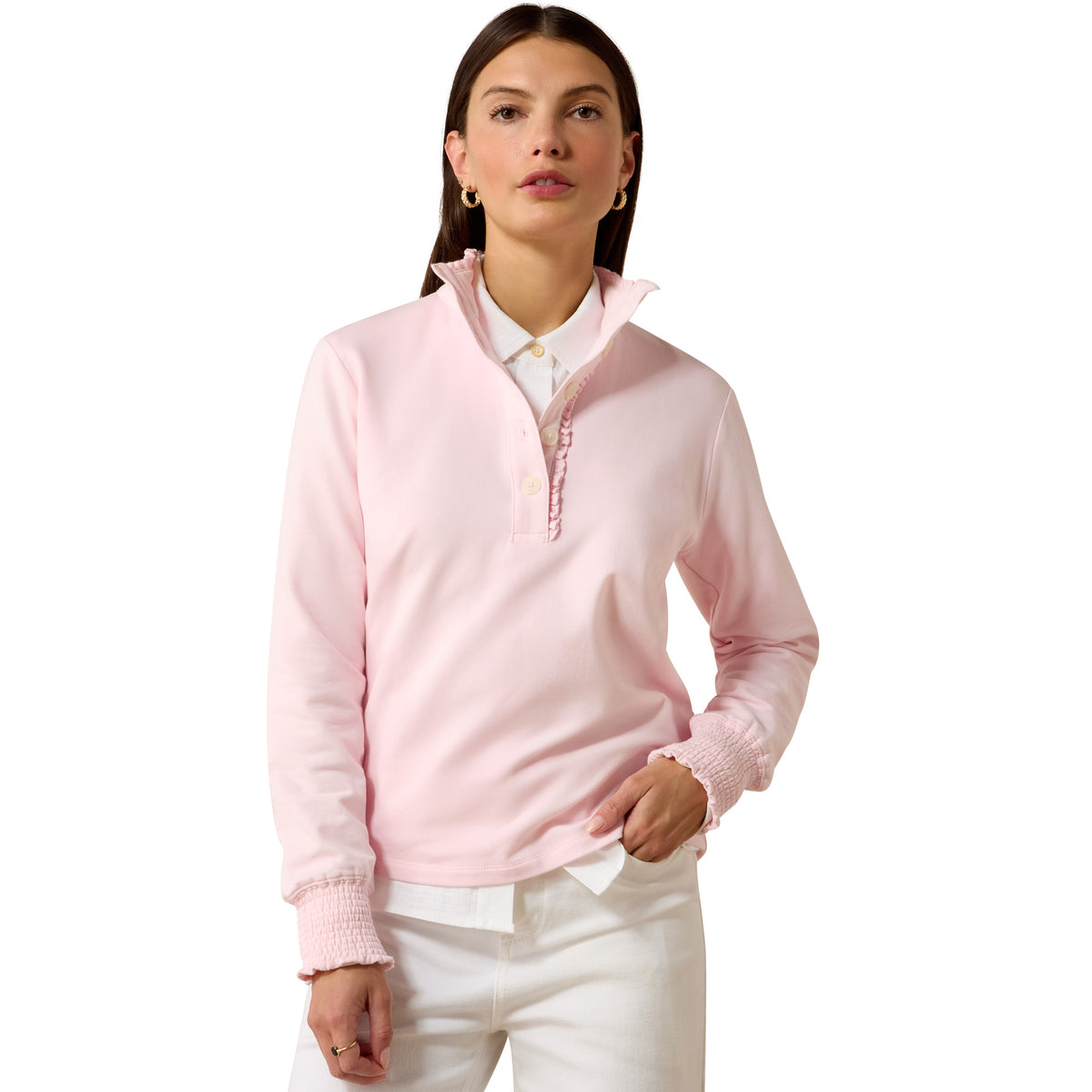 Ariat Countryside Women's Hollingworth Sweatshirt in soft fabric, featuring a relaxed fit and countryside-inspired design.