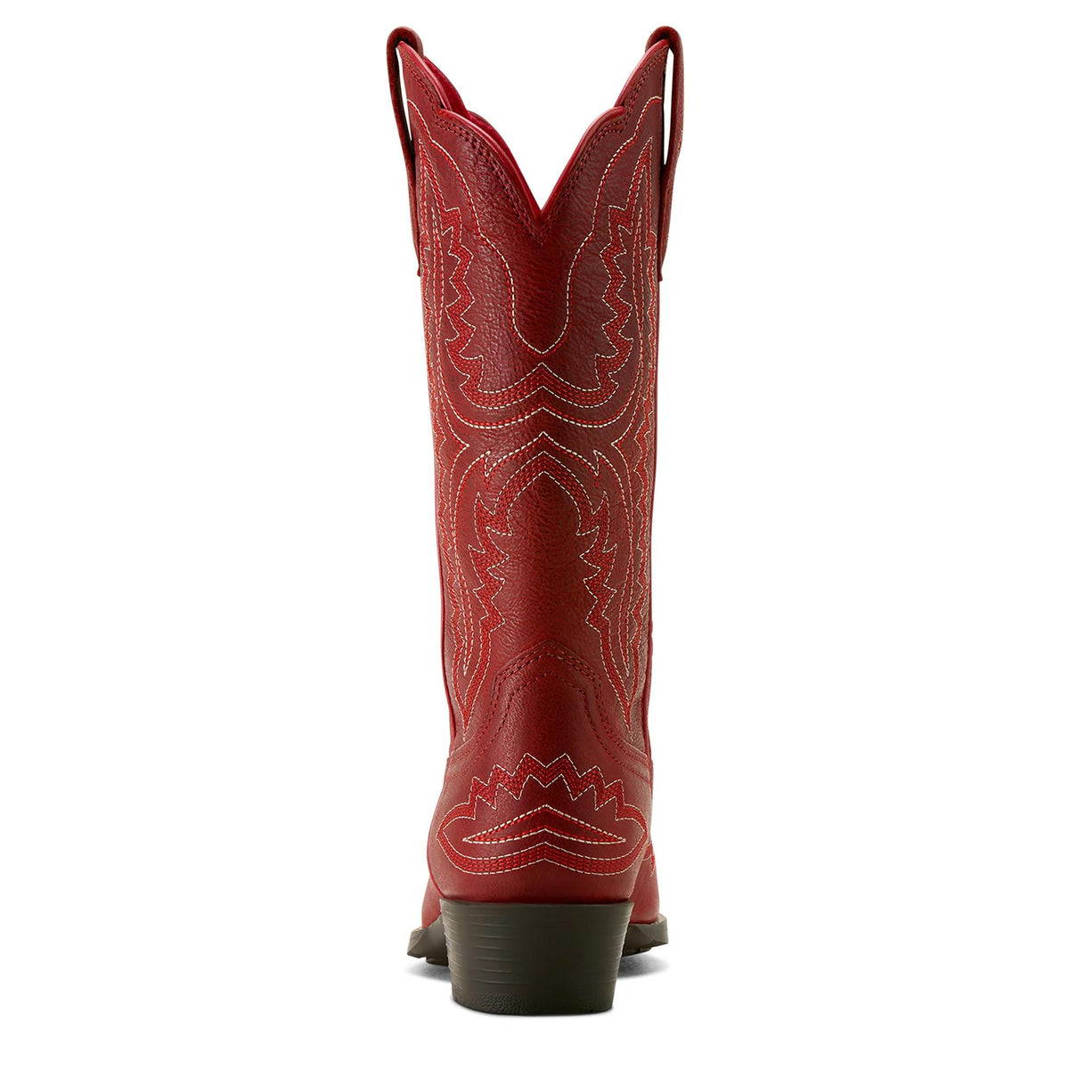 Ariat Kids' Casanova D Toe Western Boot, Chili Red – heel