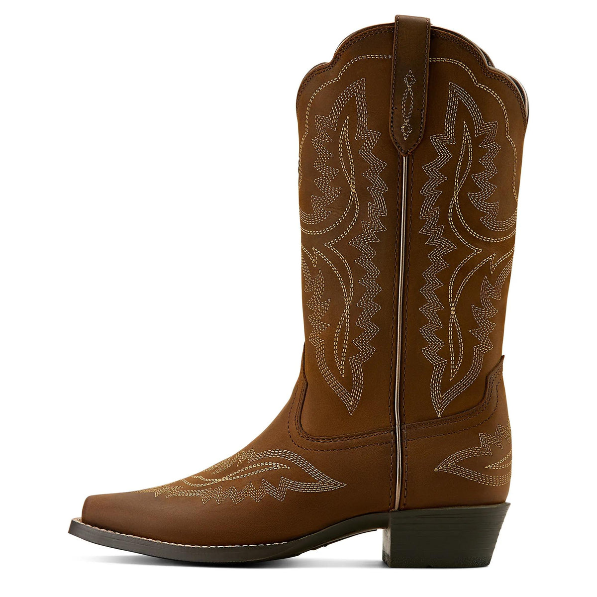 Ariat Kids' Casanova D Toe Western Boot, Distressed Brown – side