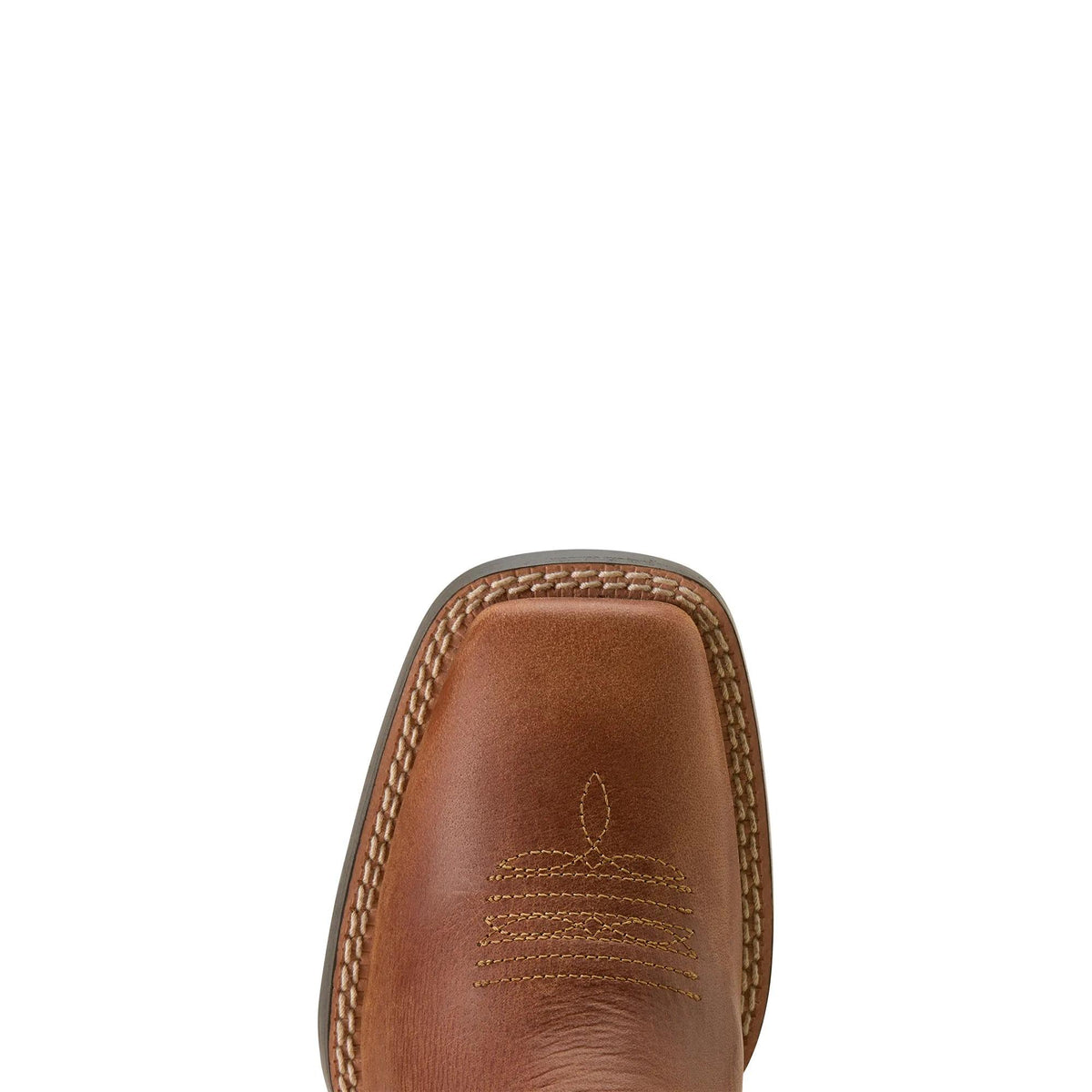 Ariat Kids' Freedom Rider Wide Square Toe Western Boot, Hickory Smoke|Nightfall Navy – toe