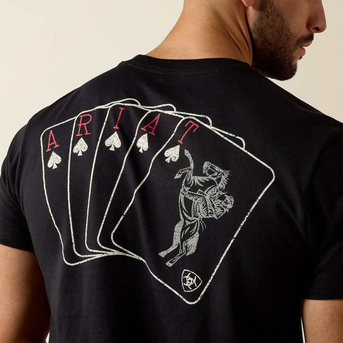 Ariat Men's Ranch Royalty T-Shirt, Black – detail