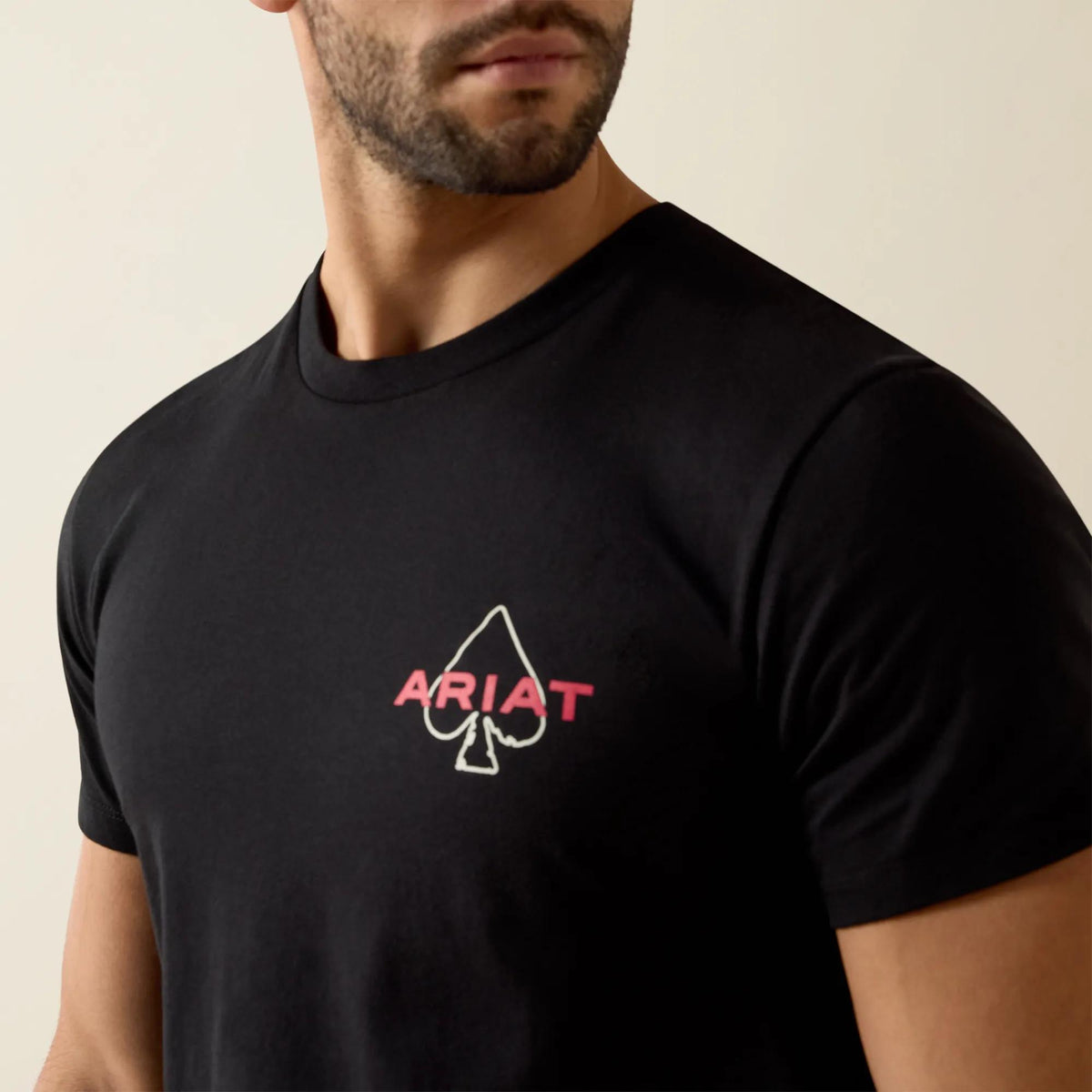 Ariat Men's Ranch Royalty T-Shirt, Black – detail 2
