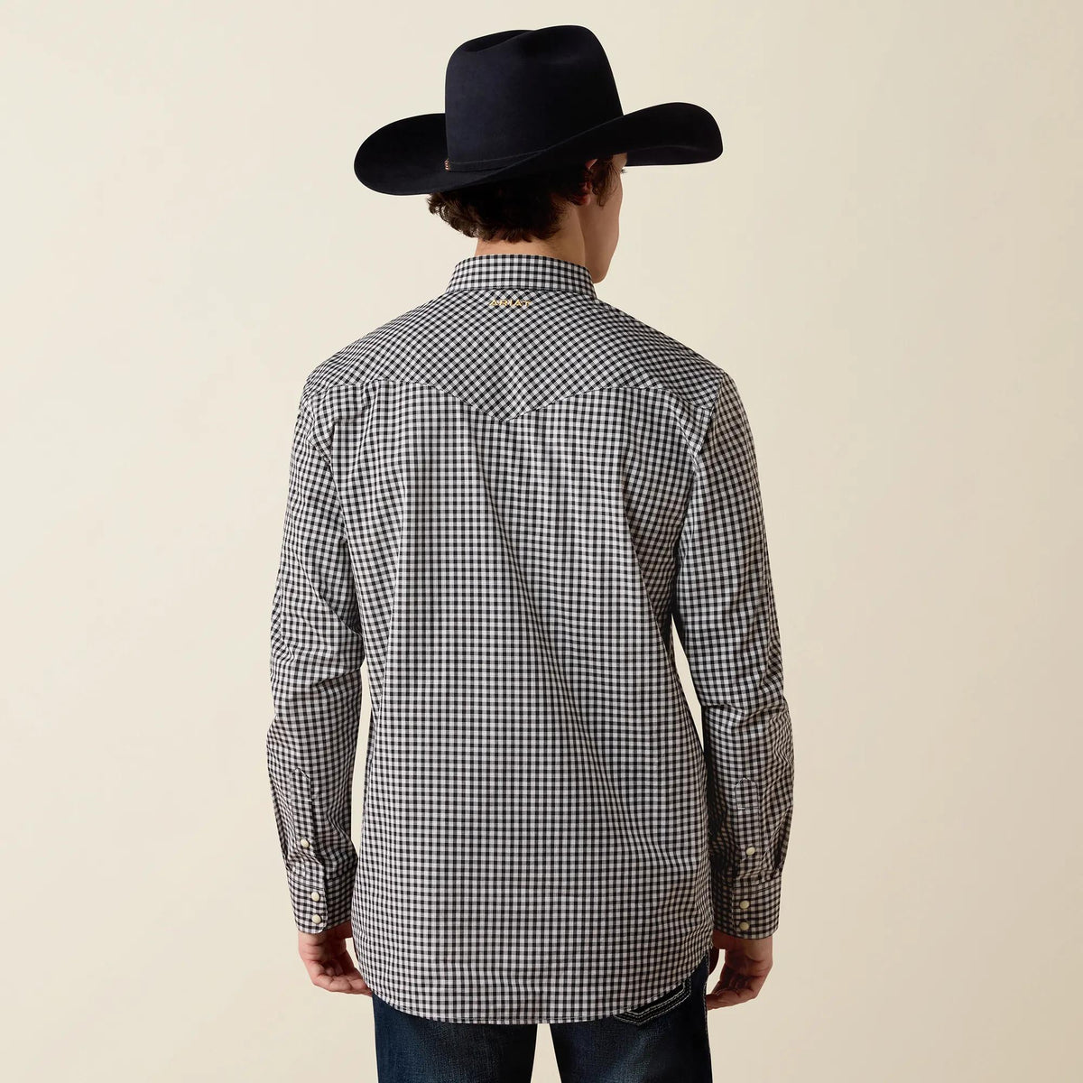 Ariat Mens Black Checkered Plaid 10080669 - view 2