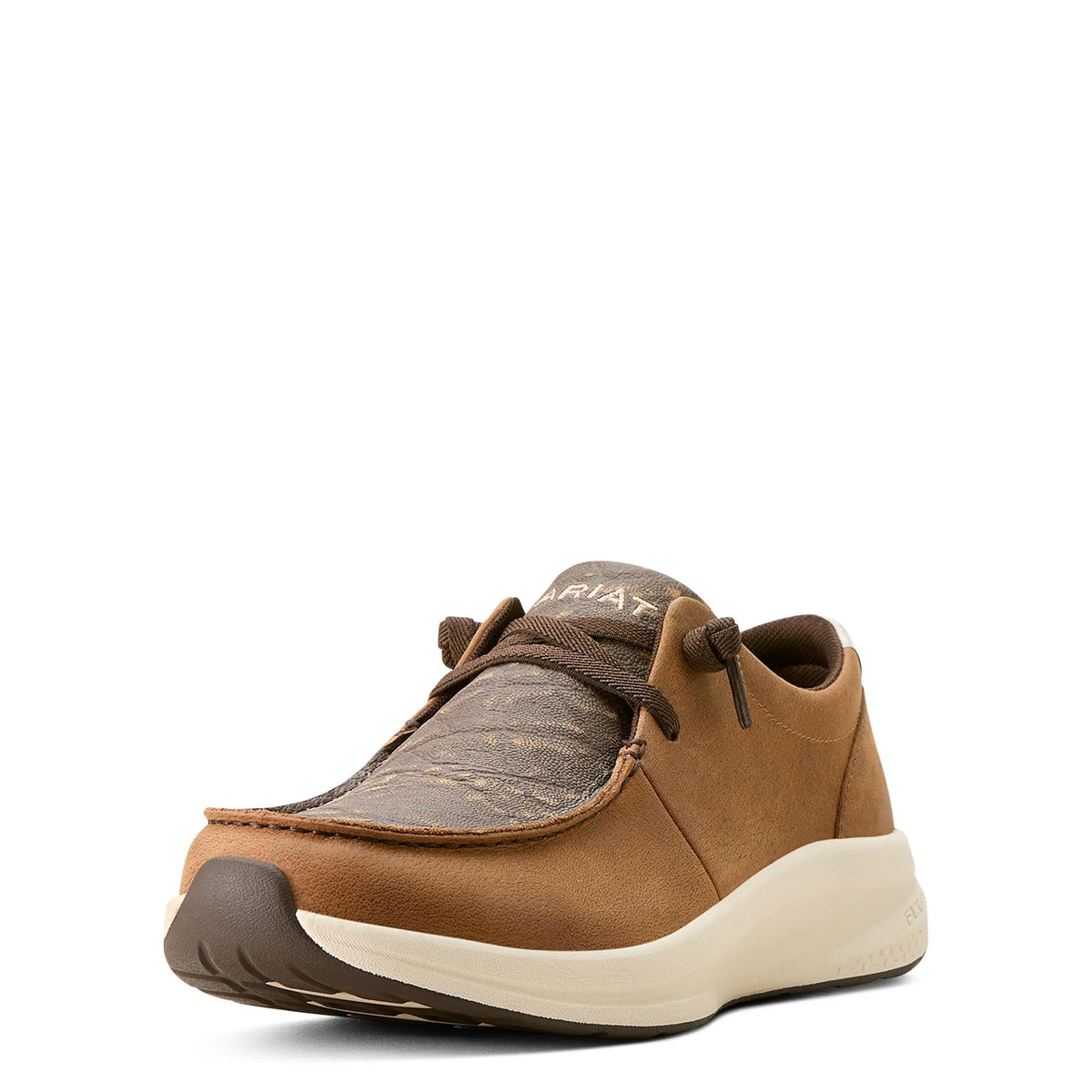 Ariat Men's Buckeye Shoe, Toasty Tan – 3-4 front