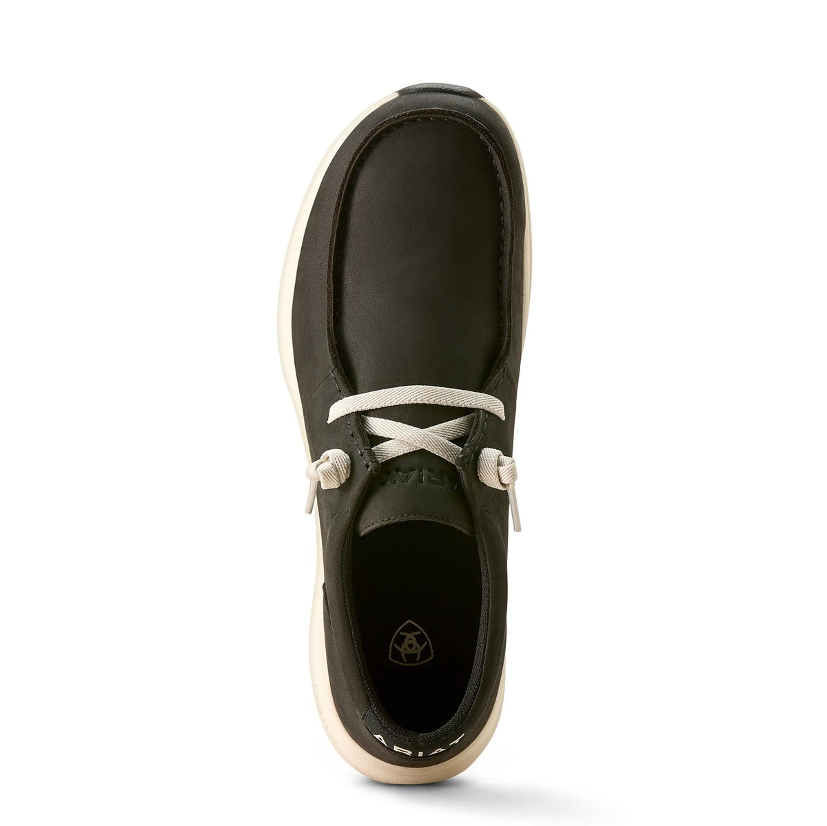 Ariat Men's Buckeye Waterproof Shoe, Satin Black – toe