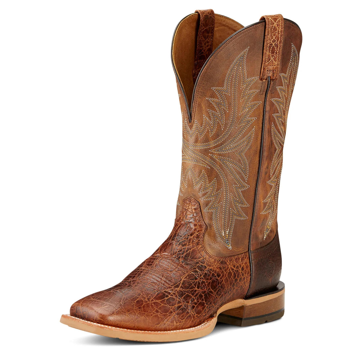 Ariat Men's Cowhand Western Boot, Adobe Clay – 3-4 front