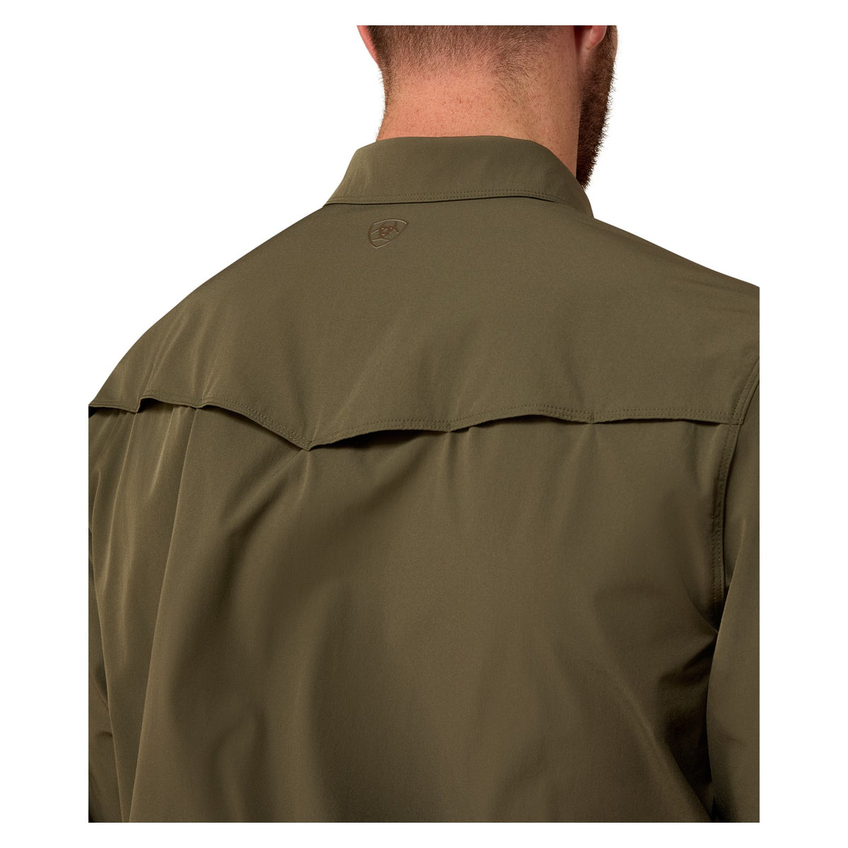 Ariat Men's FrontierTough VentTEK Western Classic Fit Snap Shirt, Grape Leaf – detail