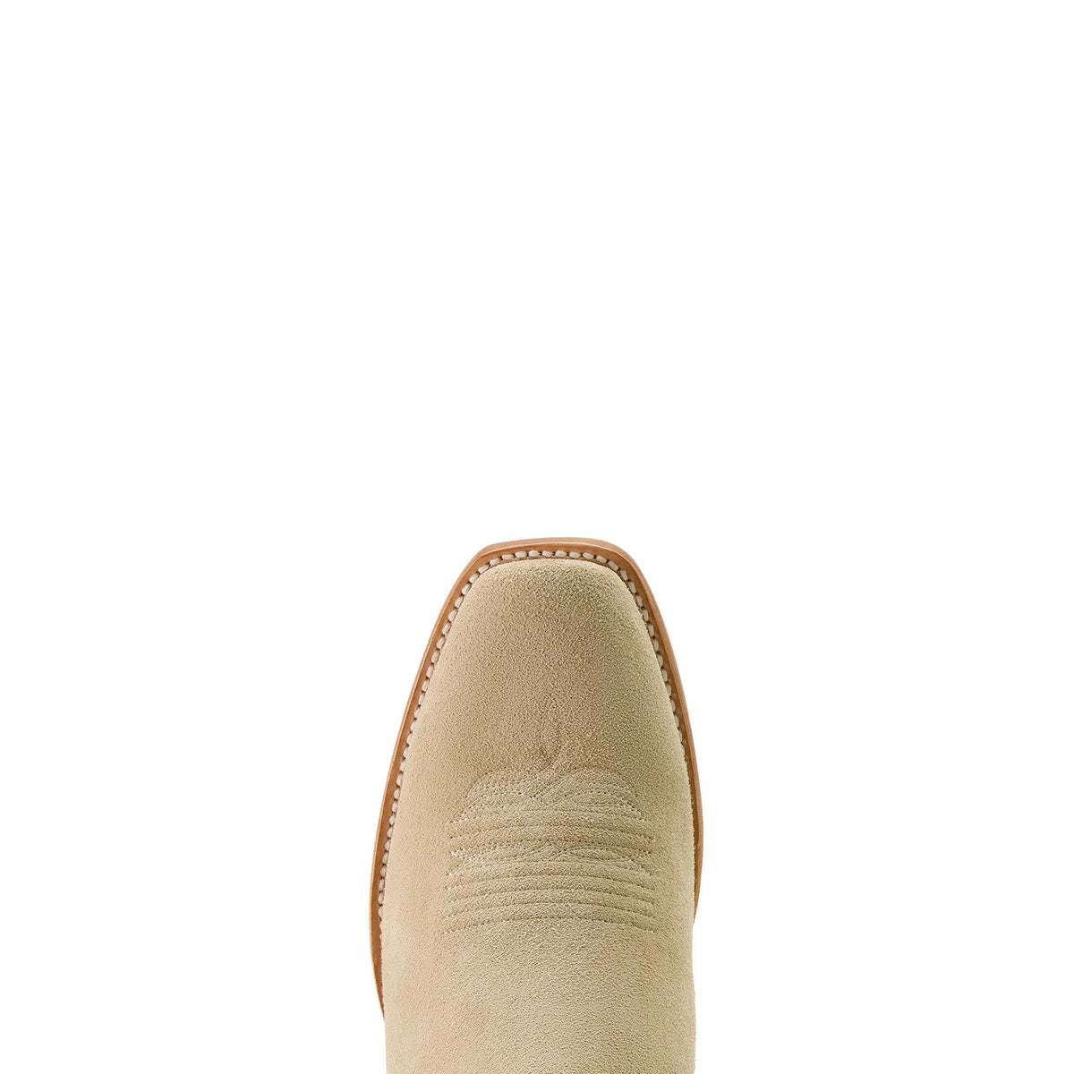 Ariat Men's Futurity Cashout Narrow Cutter Toe Cowboy Boot, Bone Roughout – toe
