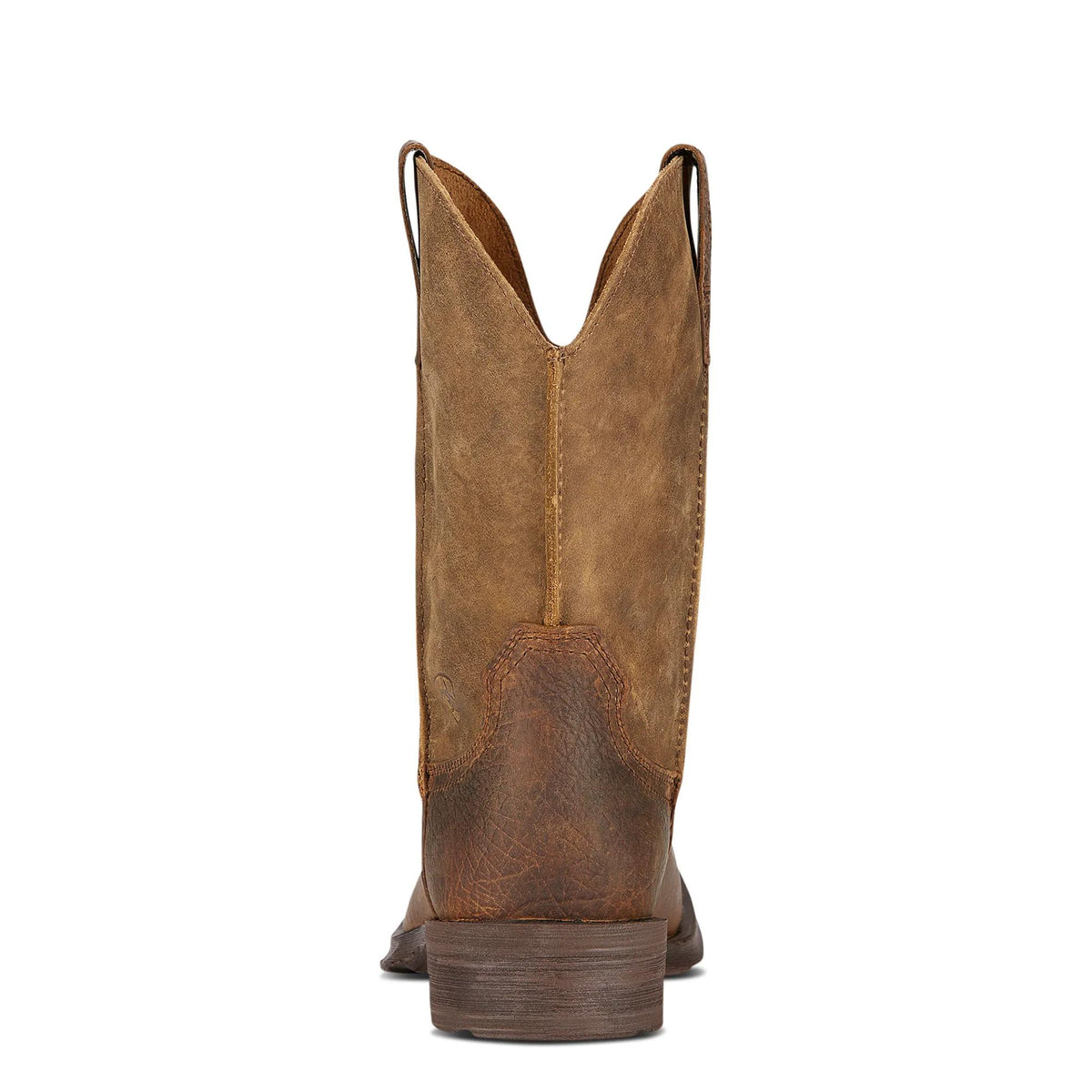 Ariat Men's Rambler Western Boot, Earth – heel