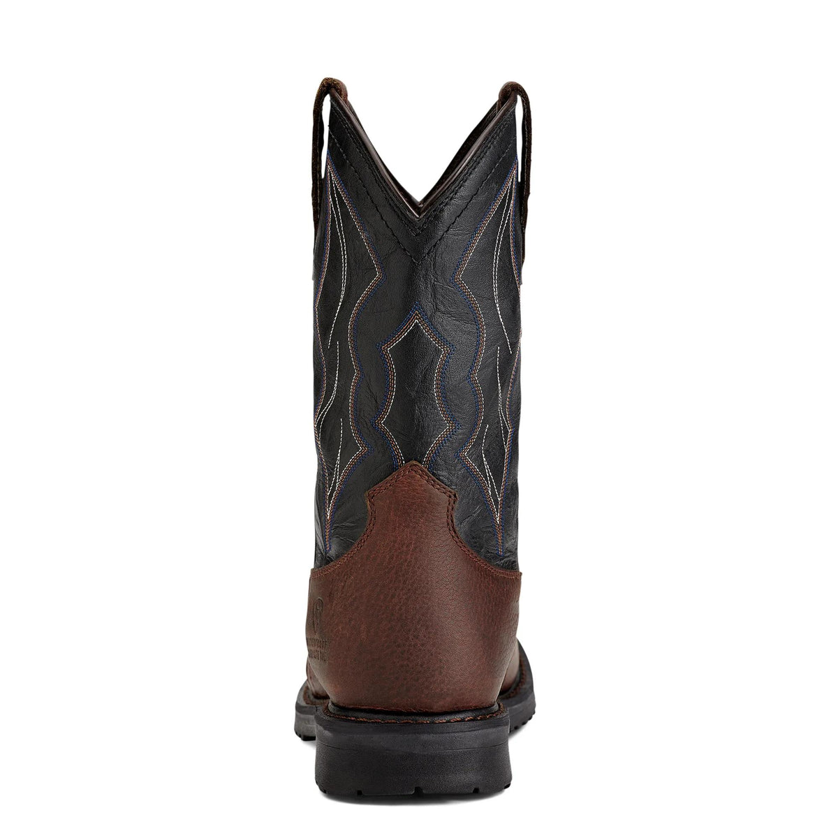 Ariat Men's RigTEK Waterproof Wide Square Toe Composite Toe Work Boot, Oiled Brown – heel