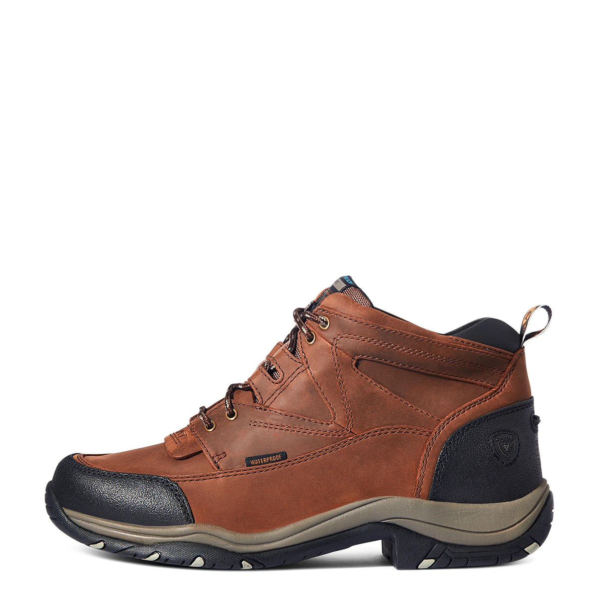 Ariat Men's Terrain Waterproof Boot, Copper – side