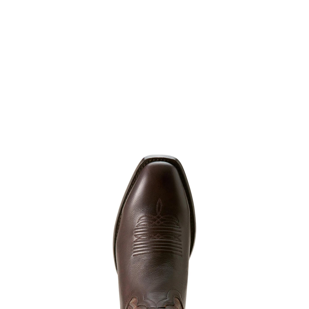 Ariat Men's Willie Western Boot, Bittersweet Chocolate – toe