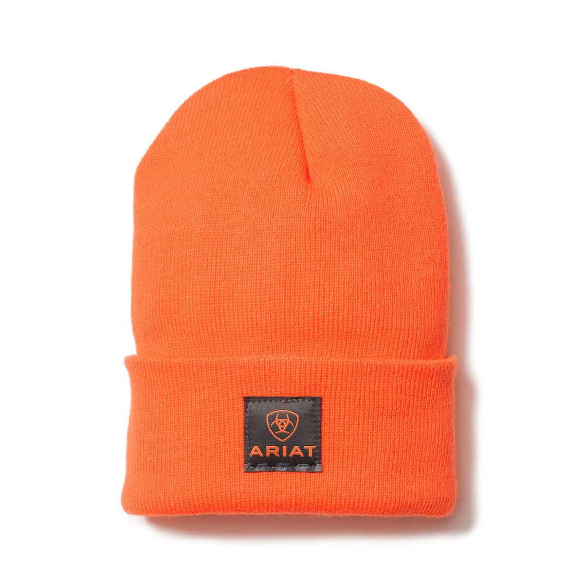 Ariat Rebar Beanie, Bright Orange – front