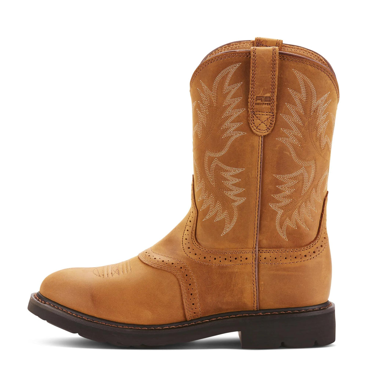 Ariat Sierra Saddle Work Boot, Aged Bark – side