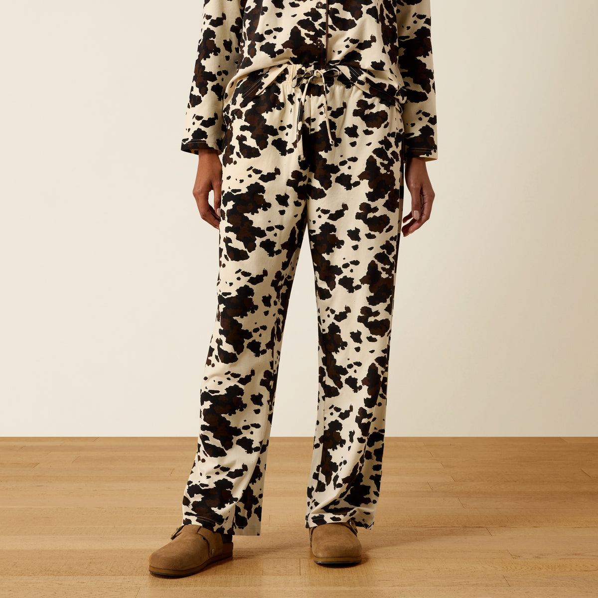 Ariat Women's Dreams Pony Play Pajama Set featuring soft fabric and playful pony print, ideal for comfortable nights.