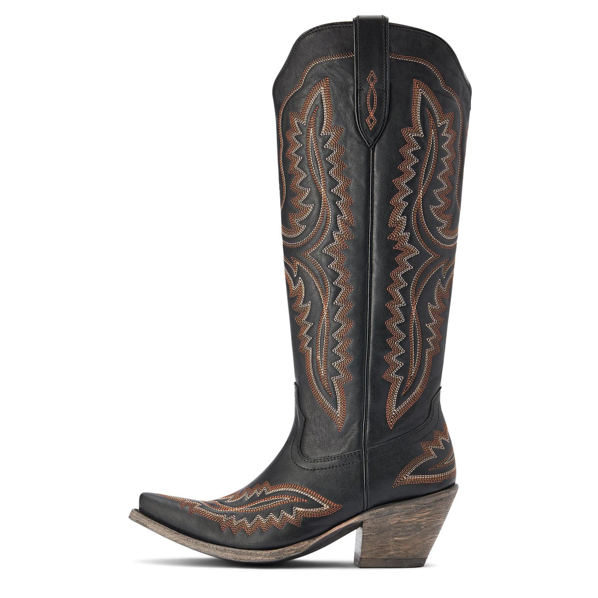 Ariat Women's Casanova Western Boot, Brooklyn Black – side